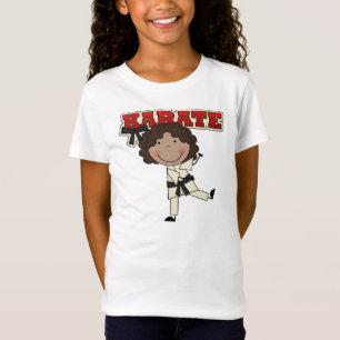 KARATE - African American Girl T-shirts and Gifts