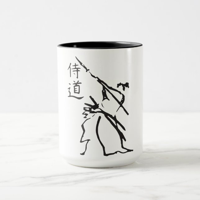 Karate and Character Mug (Center)