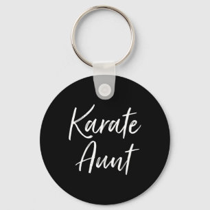 Karate Aunt Martial Arts Auntie Gifts From Niece T Key Ring