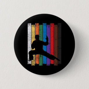 Karate Belt Rank Journey 6 Cm Round Badge
