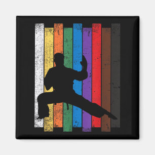 Karate Belt Rank Journey Magnet