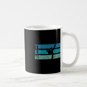 Karate Birthday 10 Year Year Taekwondo Boy 10th Bi Coffee Mug