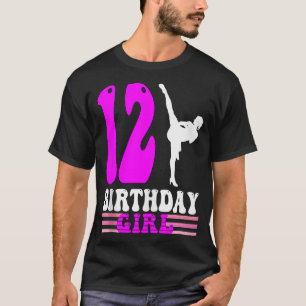 Karate Birthday Kids 12th Birthday Taekwondo T-Shirt