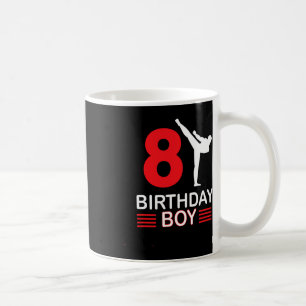 Karate Birthday Tee Boy Gift Kids Taekwondo Coffee Mug