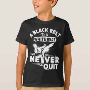 Karate Black Bel T-Shirt