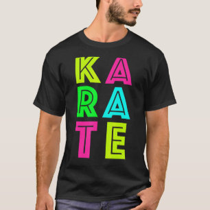Karate Black Belt Gi Uniform Karate T-Shirt