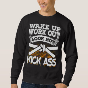 Karate Black Belt Gi Uniform Wake Upwork Outlook H Sweatshirt