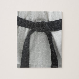 Karate black belt jigsaw puzzle