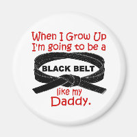 KARATE Black Belt Like My Daddy 1