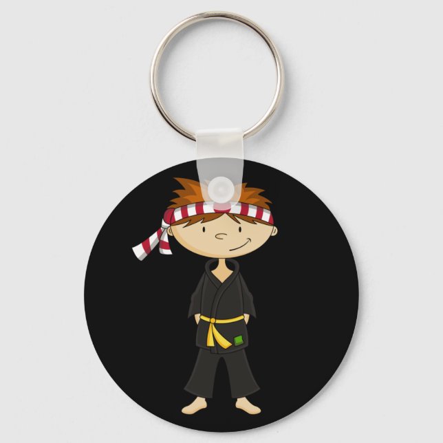 Karate Boy Keychain (Front)