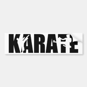 Karate Bumper Sticker