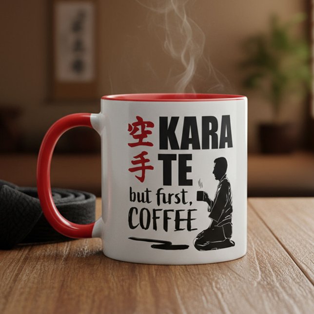 Karate -but coffee, first mug (Creator Uploaded)