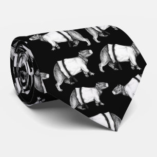 Karate Capybara  Tie