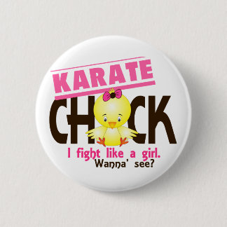 Karate Chick 1 6 Cm Round Badge
