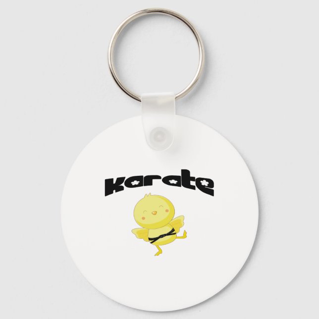 Karate chick key ring (Front)