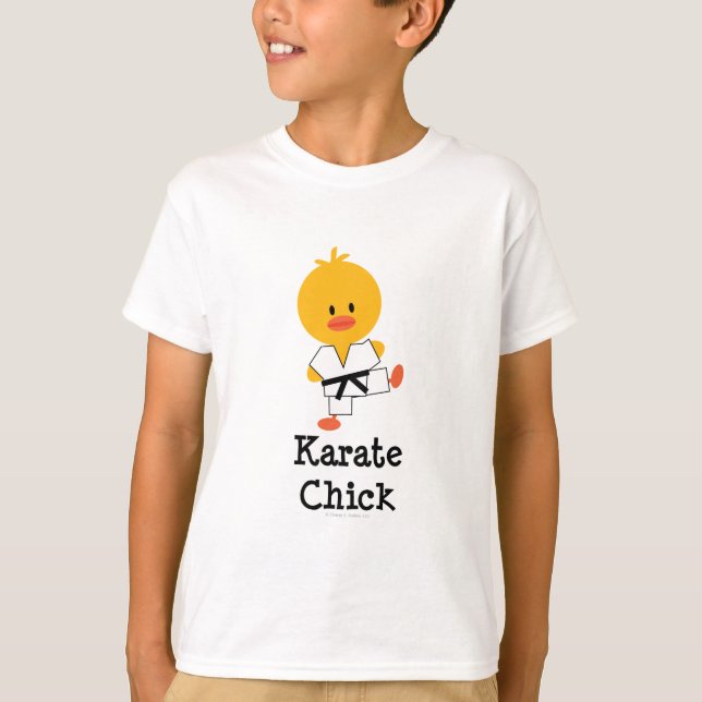 Karate Chick Kids Sweatshirt T-Shirt (Front)