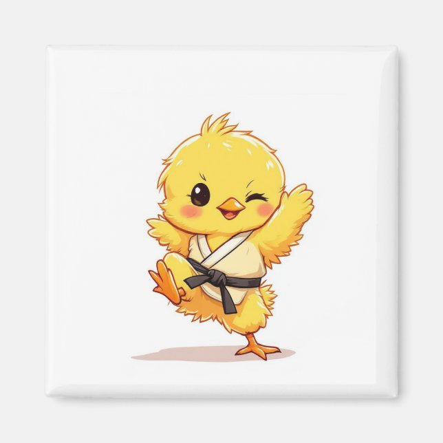 Karate Chick Magnet  (Front)