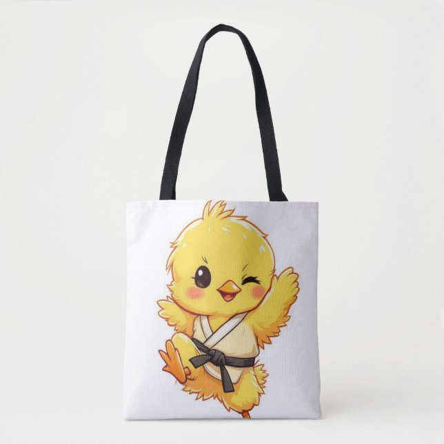Karate Chick Tote Bag (Front)