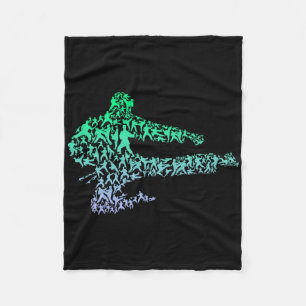 Karate Clothes Boys Girls Kids Karate Apparel Yout Fleece Blanket