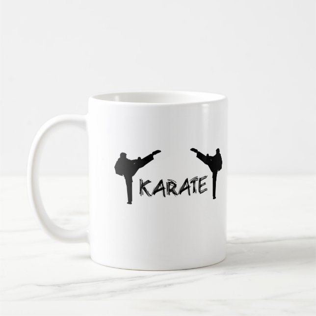 Karate Coffee Mug (Left)