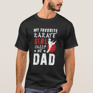 Karate Dad Karate Father Proud Karate Dad T-Shirt