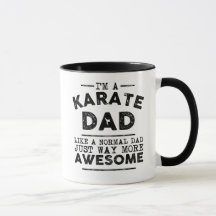 Karate Dad Mug (Black)