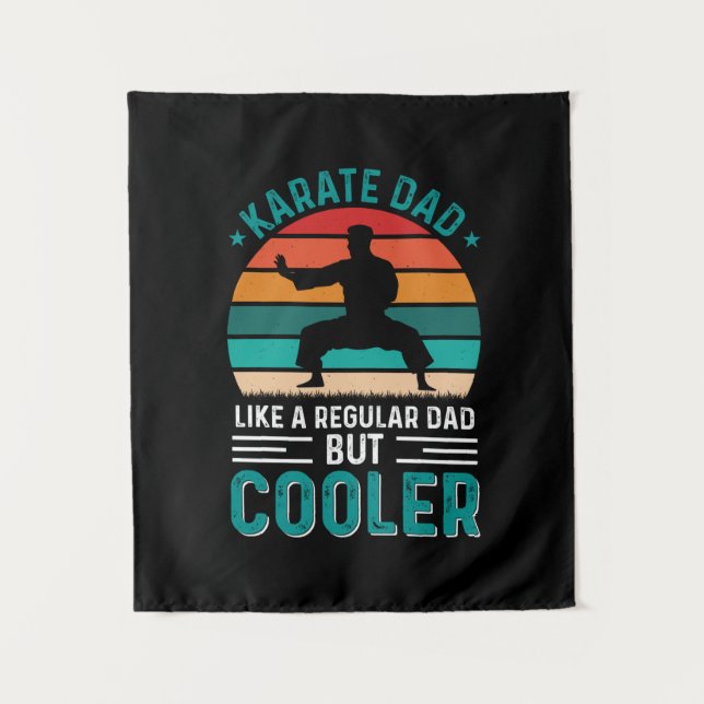 Karate Dad Tapestry (Front)