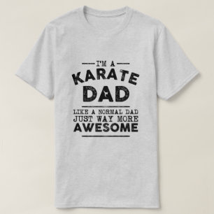 Karate Dad Vintage (Black) T-Shirt