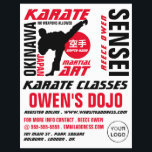 Karate Design, Karate Class Advertising Flyer<br><div class="desc">Karate Design,  Karate Class Advertising Flyers By The Business Card Store.</div>