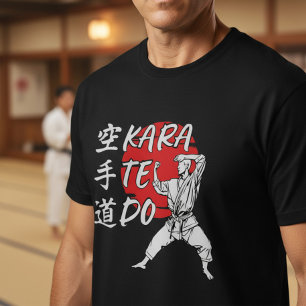 Karate Do - Japanese Kanji Karateka T-Shirt