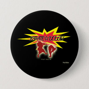 KARATE☆DODGE! 7.5 CM ROUND BADGE