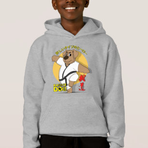 Karate Dog   Kids Hoodie