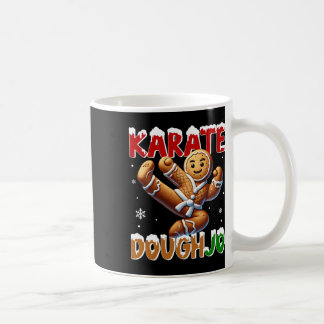 Karate Doughjo Funny Martial Arts Kick Gingerbread Coffee Mug