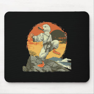 Karate Duck Kickboxing Jiu-jitsu Sunset Mma Martia Mouse Mat
