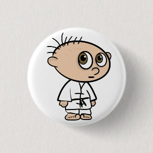 Karate Dude Button