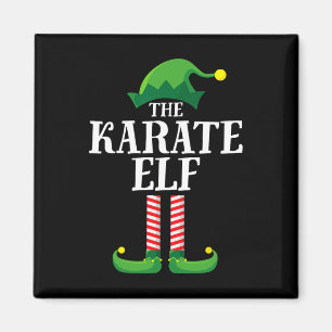 Karate Elf Matching Family Group Christmas Party P Magnet