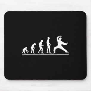 Karate Evolution Karate Chop Men Funny Karateka Mouse Mat