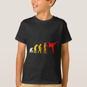 Karate Evolution Kung Fu Shotokan Gift Martial Art T-Shirt