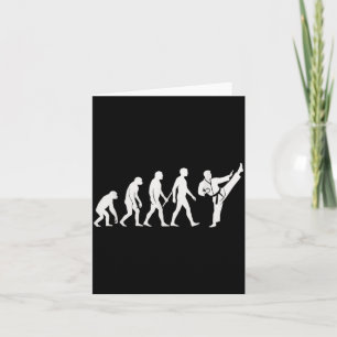 Karate Evolution MMA Kickboxing Muay Thai Martial Card
