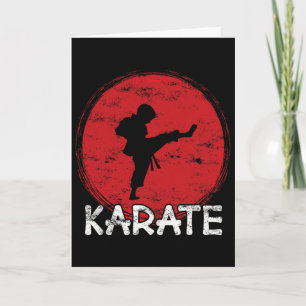Karate Fighter Boy - Japan - Child Does Karate Kic Card