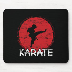 Karate Fighter Boy - Japan - Child Does Karate Kic Mouse Mat