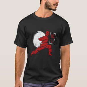 Karate Fighter Karate Pose Karate Kick T-Shirt