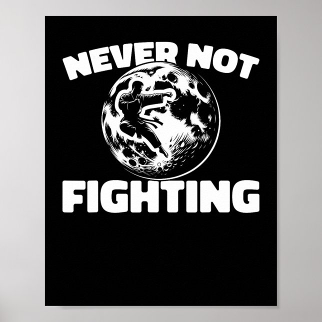 Karate - Fighter Martial Arts Karate  Poster (Front)