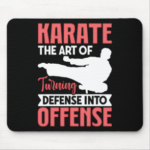 Karate Fighter The Art Of Turning Defence Into Off Mouse Mat
