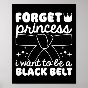 Karate For Girls Women Girl Martial Arts Forget Pr Poster