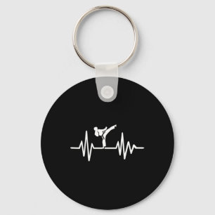 Karate Frequency Key Ring