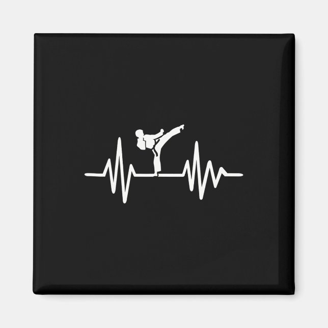 Karate Frequency  Magnet (Front)