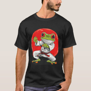 Karate Frog Martial Arts Judo Toad Kung Fu Frog Ki T-Shirt