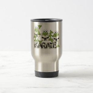Karate Frogs Tshirts and Gifts Travel Mug