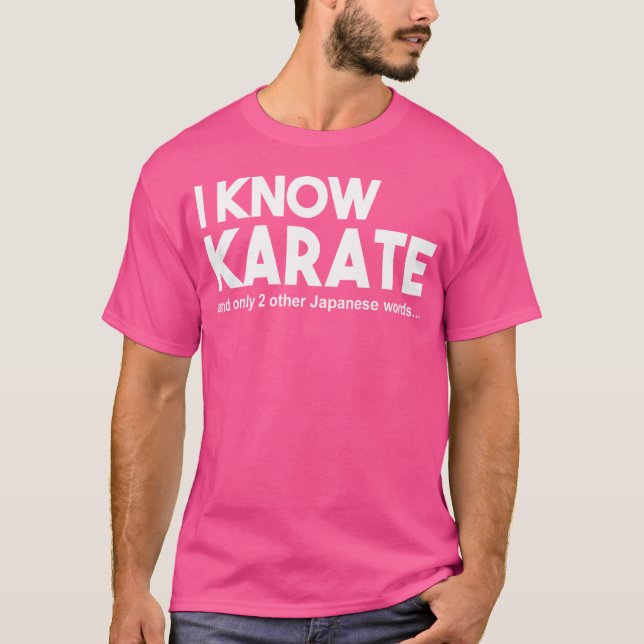 Karate Funny T-Shirt (Front)